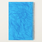 Scribbles Sketchbook Light Blue Notitieboek (Achterkant)