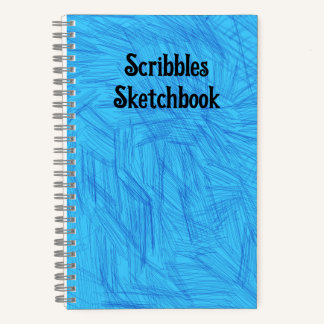 Scribbles Sketchbook Light Blue Notitieboek