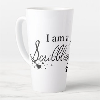 Scribbling Femme Latte Mug