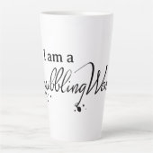 Scribbling Femme Latte Mug (Devant)