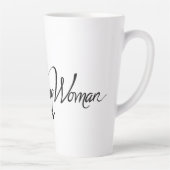 Scribbling Femme Latte Mug (Droite)