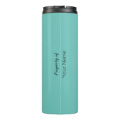 Scribe Médicale Bouteille d'eau isolée (Dos)