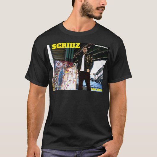 SCRIBZ NYC T-shirt (Voorkant)