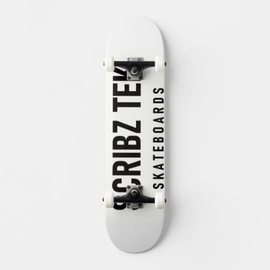 SCRIBZ TEK OFFICIËLE SKATEBOARD #1 (Voorkant)