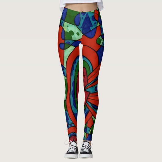 SCRIBZ / TSB Leggings tout-imprimé (Devant)