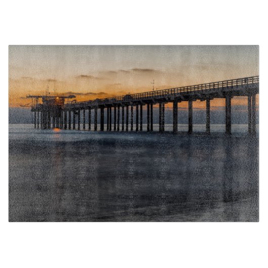 Scripps Pier Snijplank (Voorkant)