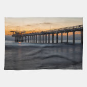 Scripps Pier Theedoek (Horizontaal)