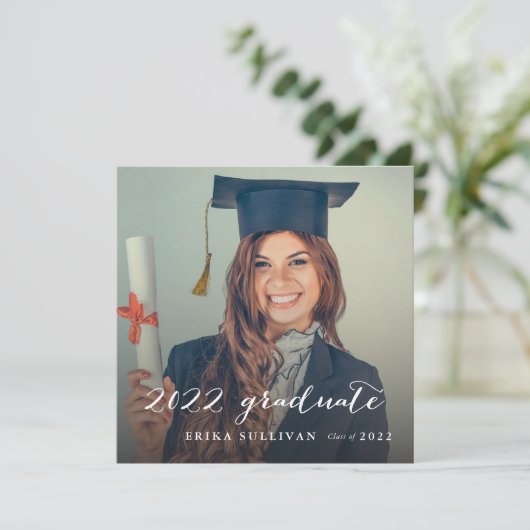 Script 2020-Afstuderen Photo Party Kaart (Staand voorkant)