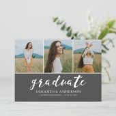 Script 3 Photo Collage Uitnodiging voor afstudeerf (Staand voorkant)