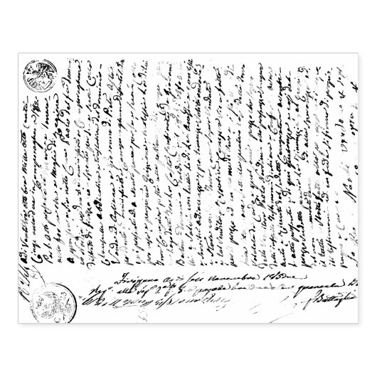 Script-achtergrond Rubberstempel (Afrduk)