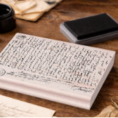  Script-achtergrond Rubberstempel