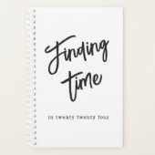 Script amusant Personnalisé noir et blanc (Devant)