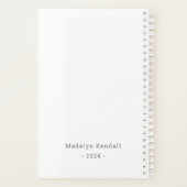 Script amusant Personnalisé noir et blanc (Dos)