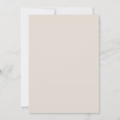 Script Arche d'art en ligne Desert Tan Faire-part  (Dos)