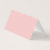 Script baby shower budget rose merci boîtier (Back)