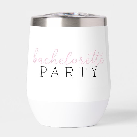 Script Bachelorette Party gepersonaliseerde gunst (Voorkant)