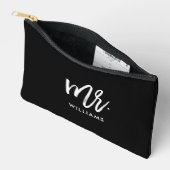 Script belettering "Mr. achternaam" Etui (Open)