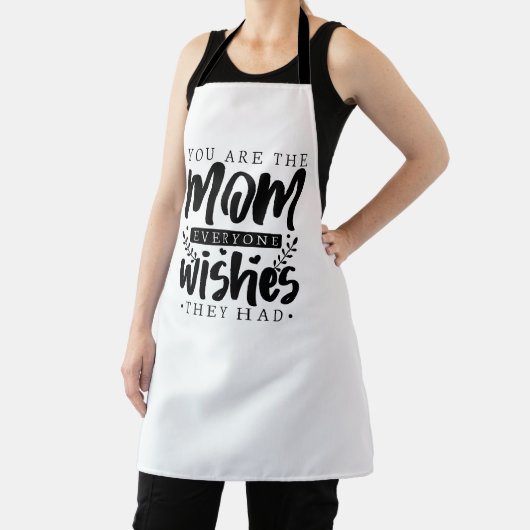 Script Beste Moeder Typografie Schort (Insitu)