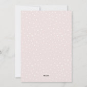 Script Blush & Gold Joy | Carte photo de vacances (Dos)