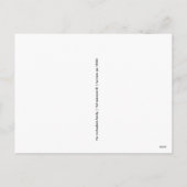 Script Bonne Année avec carte photo 2020 (Dos)