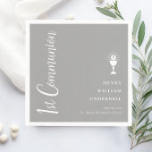 Script Boys 1st Communion Servet