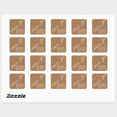 SCRIPT BRUILOFT BEDANKT LABELS (Vel)