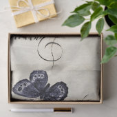 Script Butterfly Collage-blad Tissuepapier (Geschenk)