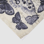 Script Butterfly Collage-blad Tissuepapier (Detail)