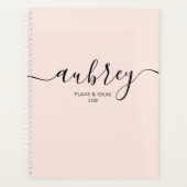 Script Calligraphie moderne Blush rose (Devant)