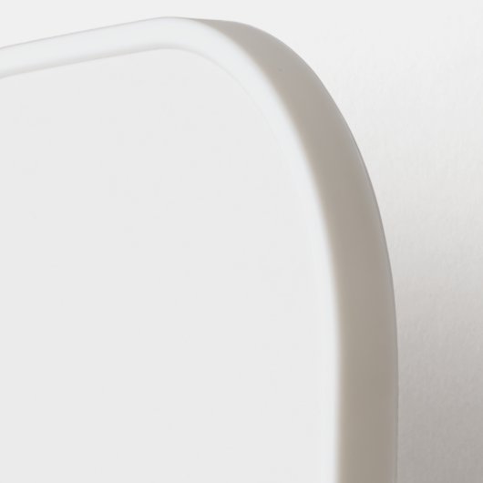 Script Calligraphy Minimalist Chic gepersonaliseer Pickleball Paddle (Links Detail)