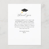 script cardiaque merci carte de graduation de scri (Dos)