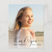 script cardiaque merci carte de graduation de scri (Devant)