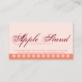 script Carte de fidélité client APPLE (Dos)