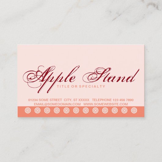 script Carte de fidélité client APPLE (Dos)