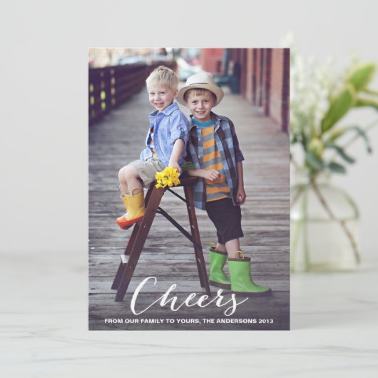 SCRIPT CHEURS | CARTE PHOTO VACANCES (Debout devant)