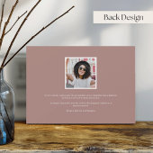 Script chic | Faire-part d'obtention d'une licence