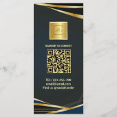 Script Classic black and gold Price List Menu (Dos)