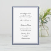 Script classique Faire-part de mariage des deux pa (Debout devant)