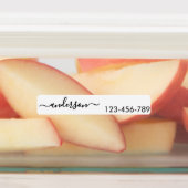 Script Custom Clothing label for nursing home (Aangebracht)