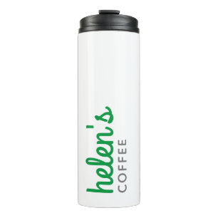 Script Custom Name Coffee Tumbler gepersonaliseerd Thermosbeker