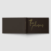 Script Custom Names Mariage Foil Livre d'invité (Complet)