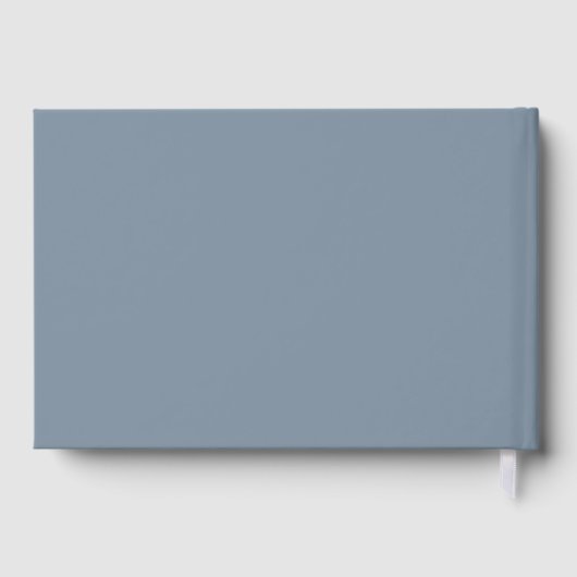 Script Custom Names Mariage Foil Livre d'invité (Verso)