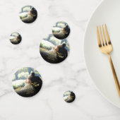 Script Dank Je Foto Goud Confetti (Groep)