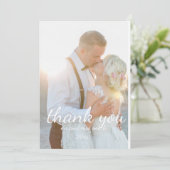 Script Dank u kaart Sjabloon, dank u kaart (Staand voorkant)