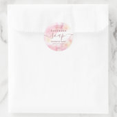 Script d'aquarelle bouillie étiquette de savon fai (Sac)