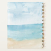 Script d'aquarelle moderne personnalisé 2025 (Dos)