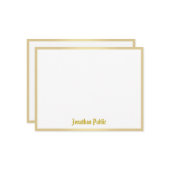 Script de calligraphie de style ancien Modèle text (Devant/Arrière en situation)