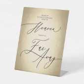 Script de calligraphie Le ciel est loin du signe M (Recto)