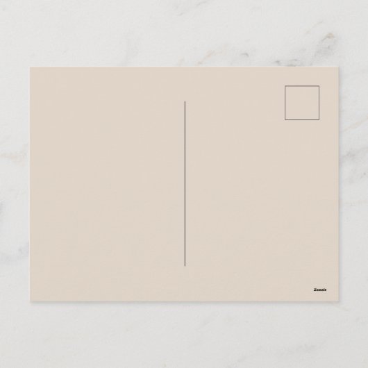 Script de carte postale moderne calligraphie Vacan (Dos)