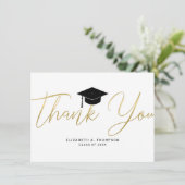 Script de Casquette Merci or chic Graduation (Debout devant)